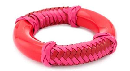Manufacturers Exporters and Wholesale Suppliers of Leather Red Bangle Bracelet Kanpur Uttar Pradesh